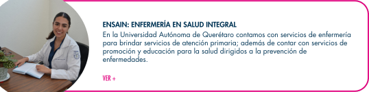 ENSAIN: Enfermeria en salud integral