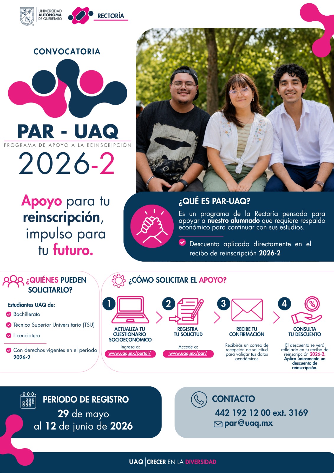 Convocatoria PAR UAQ 2026-2