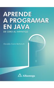 Portada de Aprende a programar en Java. De cero al infinito