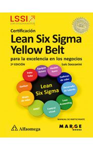 Portada de Lean six sigma yellow belt para la excelencia de los negocios