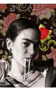 Imagen de la portada de Libro Diario Frida Kahlo – Rosas