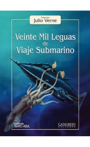 Imagen de la portada de Veinte mil leguas de viaje submarino