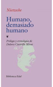 Imagen de la portada de Humano, demasiado humano