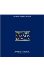 Portada de Psicología 50 años 100 voces<strong/></p>
<p style=