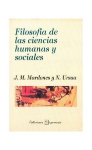 Portada de Filosofía de las ciencias humanas y sociales