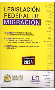 Imagen de la portada de Legislación federal de migración (2024)