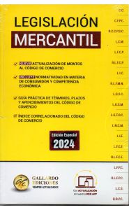 Imagen de la portada de Legislación mercantil (2024)