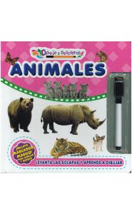 Imagen de la portada de Dibujo y descubro. Animales