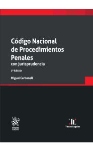 Imagen de la portada de Código Nacional de Procedimientos Penales con jurisprudencia