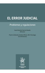 Imagen de la portada de El error judicial. Problemas y regulaciones