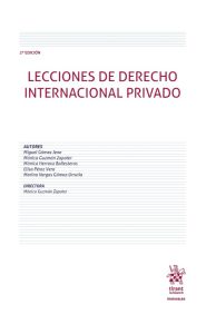 Imagen de la portada de Lecciones de derecho internacional privado