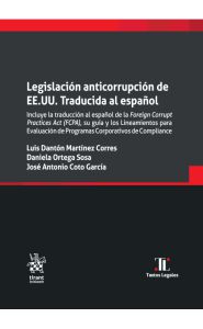 Imagen de la portada de Legislación anticorrupción de EE. UU. Traducida al español