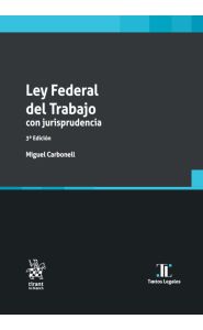 Imagen de la portada de Ley Federal del Trabajo con jurisprudencia