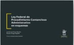 Portada de Ley Federal de Procedimiento Contencioso Administrativo en esquemas
