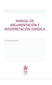 Imagen de la portada de Manual de argumentación e interpretación jurídica