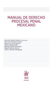 Imagen de la portada de Manual de derecho procesal mexicano