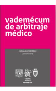 Imagen de la portada de Vademécum de arbitraje médico