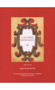 Imagen de la portada de Cantares mexicanos III
