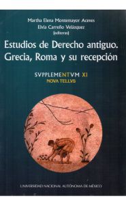 Imagen de la portada de Estudios de derecho antiguo. Grecia, Roma y su recepción