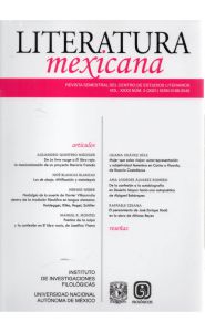 Imagen de la portada de Literatura mexicana. Revista semestral del Centro de Estudios Literarios (Volumen XXXII, Número 2, 2021)