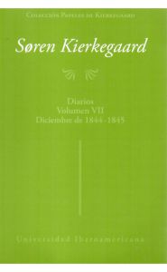 Portada de Colección de papeles de Kierkegaard: Diarios Volumen VII Diciembre de 1844-1845