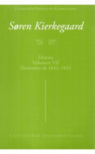Portada de Colección de papeles de Kierkegaard: Diarios Volumen VII Diciembre de 1844-1845
