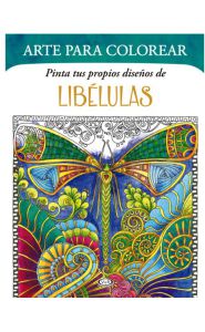 Imagen de Arte para colorear. Pinta tus propios diseños de libélulas