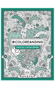 Imagen de #Coloreanding Cactus y suculentas