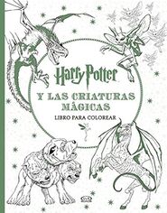 Imagen de Harry Potter y las criaturas mágicas libro para colorear
