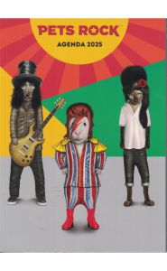 Imagen de Pets Rock. Agenda 2025. Personajes de rock 2025