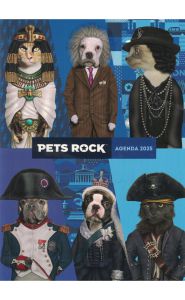 Imagen de Pets Rock. Agenda 2025. Personajes históricos 2025