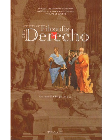 Portada Apuntes de Filosofía del Derecho, tomo III