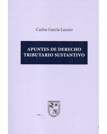 Portada de Apuntes de derecho tributario sustantivo