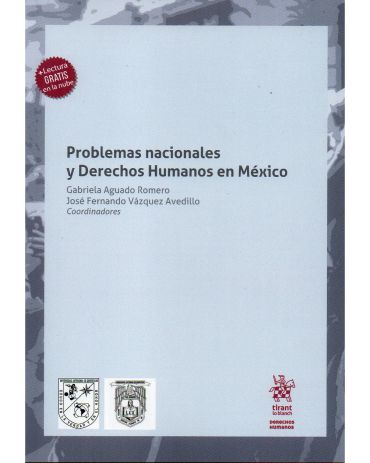 Portada de Problemas nacionales y Derechos Humanos en México