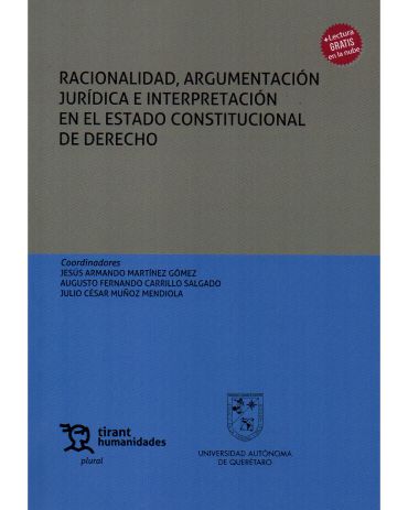 Portada de Racionalidad, argumentación jurídica e interpretación en el estado constitucional de derecho