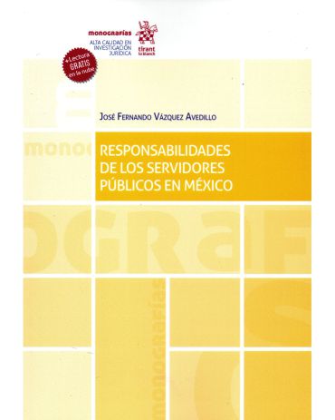 Portada de Responsabilidades de los servidores públicos en México