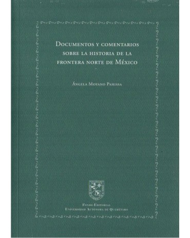 Imagen de la portada de Documentos y comentarios sobre la historia de la frontera norte de México