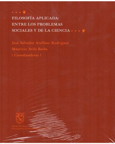 Portada de Filosofía aplicada: entre los problemas sociales y la ciencia