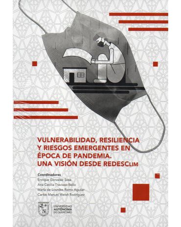 Portada de Vulnerabilidad, resiliencia y riesgos emergentes en época de pandemia. Una visión desde RedesCLIM