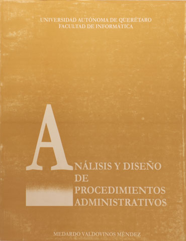 Análisis y diseño de procedimientos administrativos