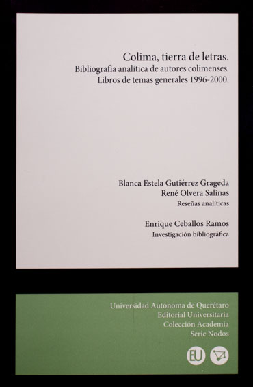 Colima tierra de letras (segunda edición)